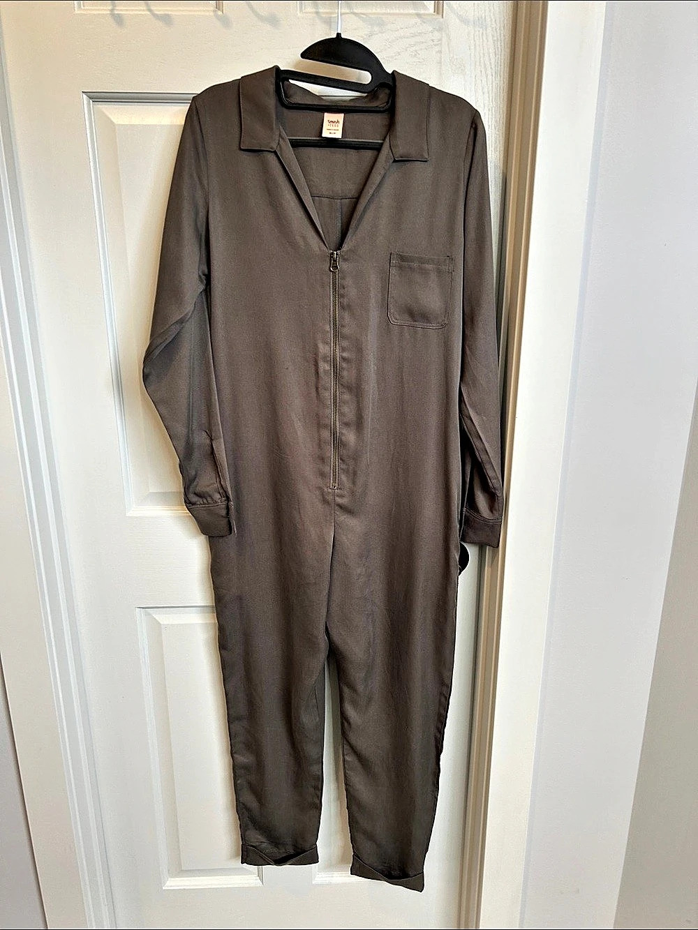 Smash + Tess Tencel Jumpsuit in Olive  Khaki  green Size XS